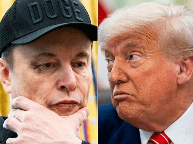 Tesla Stock Slump Amidst Musk-Trump Dispute